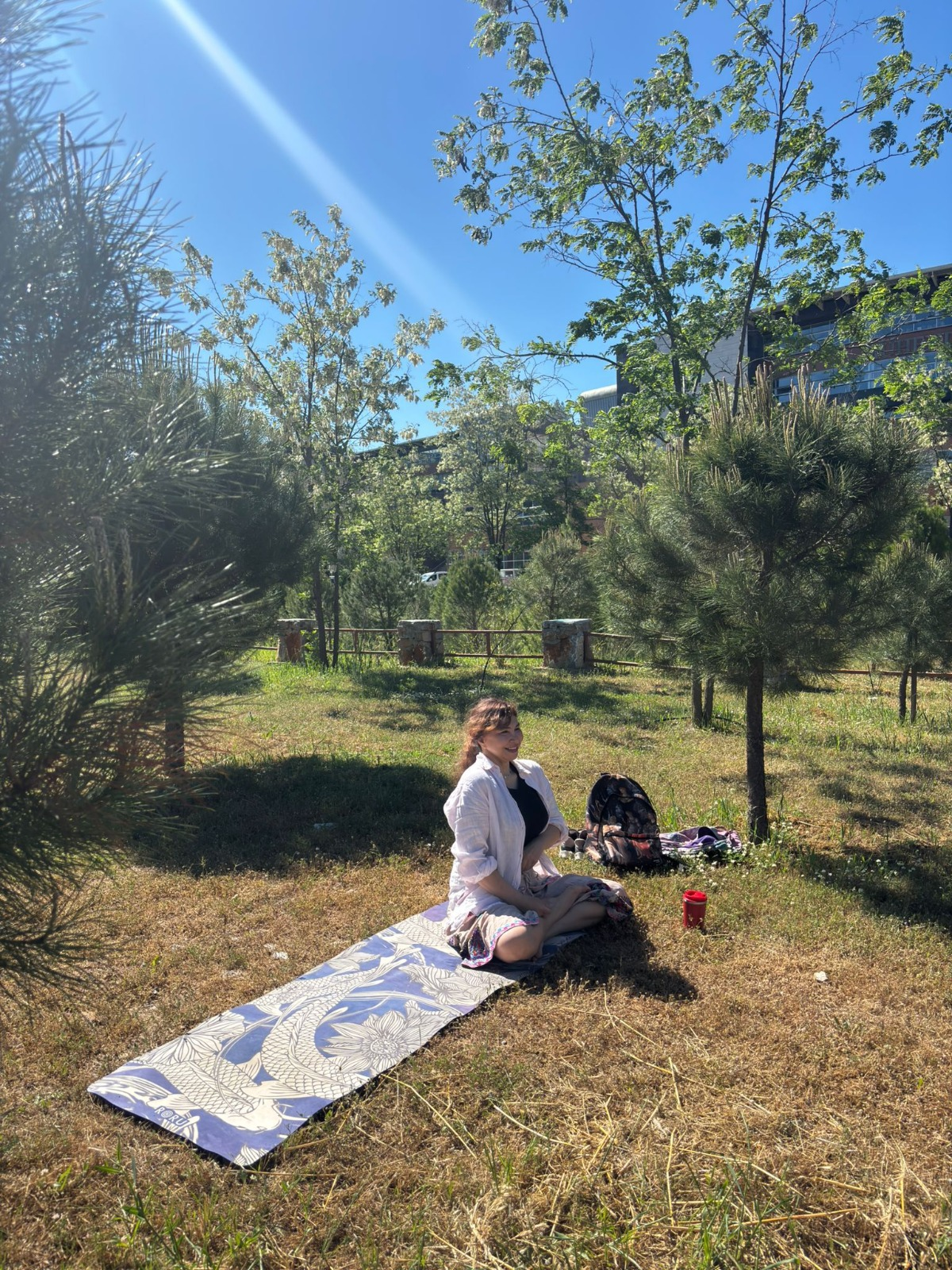 Breath, Mindfulness, and Wellbeing Came Together on the Green Campus