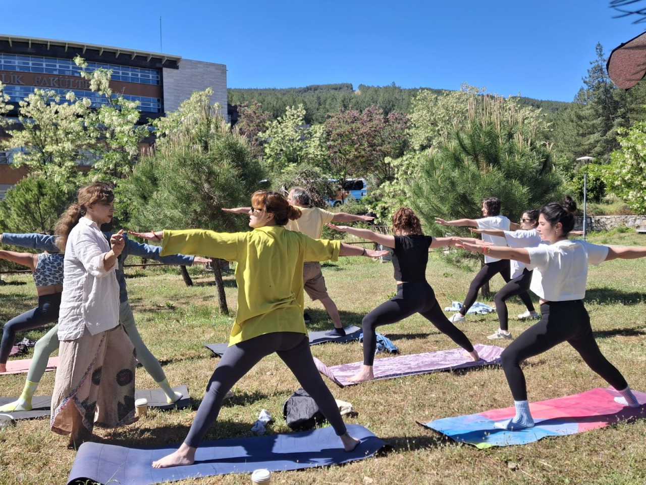Breath, Mindfulness, and Wellbeing Came Together on the Green Campus