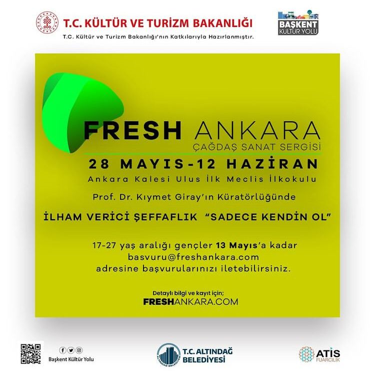 Öğrencilerimiz "Fresh Ankara Çağdaş Sanat Sergisi"nde