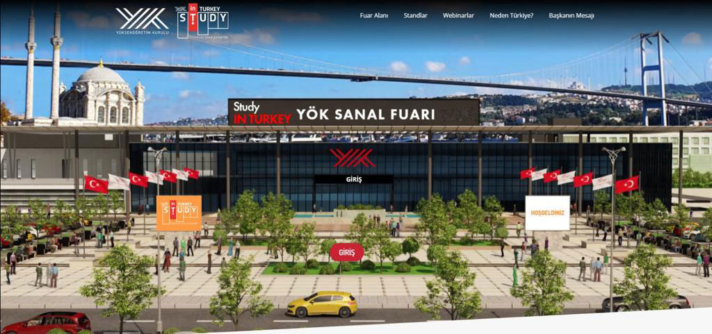 Study in Turkey YÖK Virtual Fair 2022