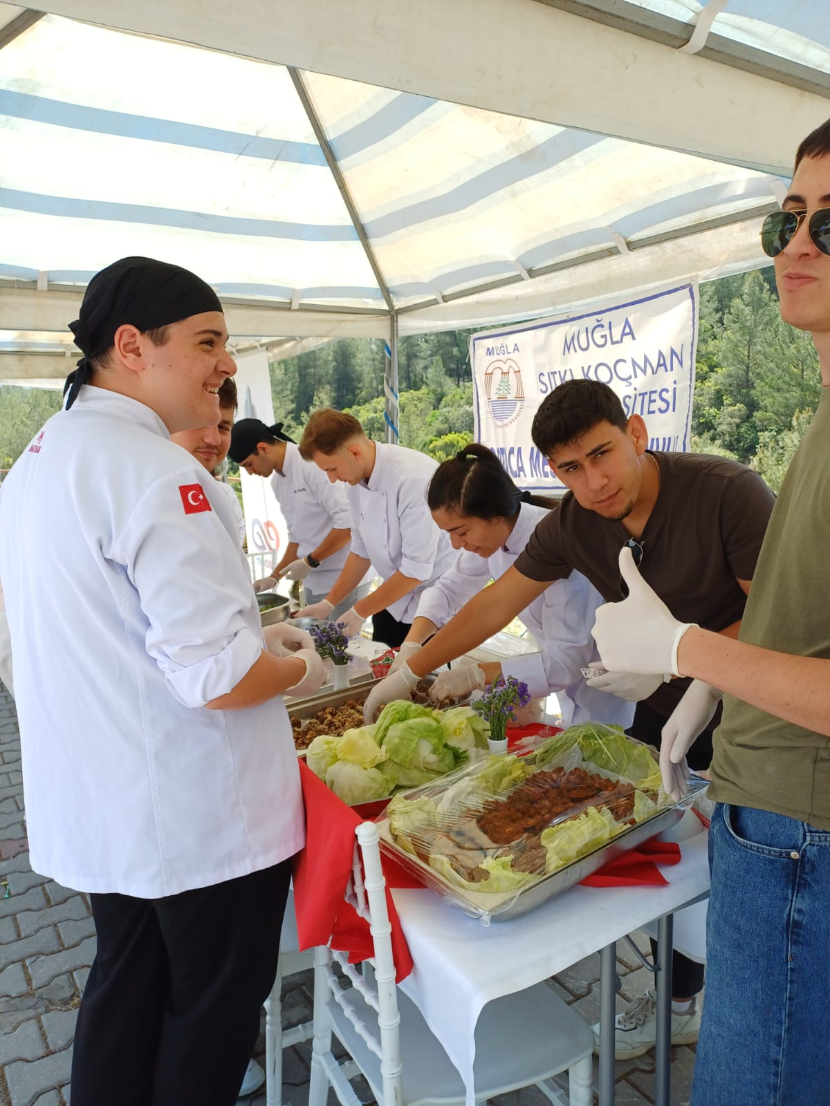 Ortaca MYO Aşçılık Öğrencileri Sürdürülebilir Gençlik Festivali