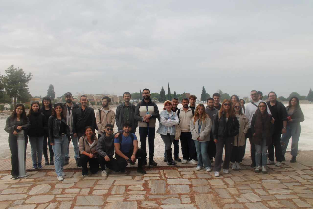 Turist Rehberliği Öğrencilerimizin Hierapolis Antik Kenti Ziyareti