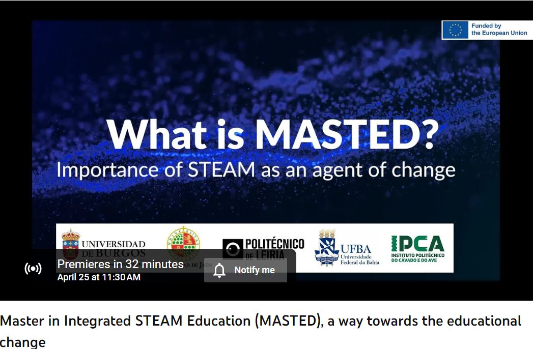 MASTER IN INTEGRATED STEAM EDUCATION (MASTED)
