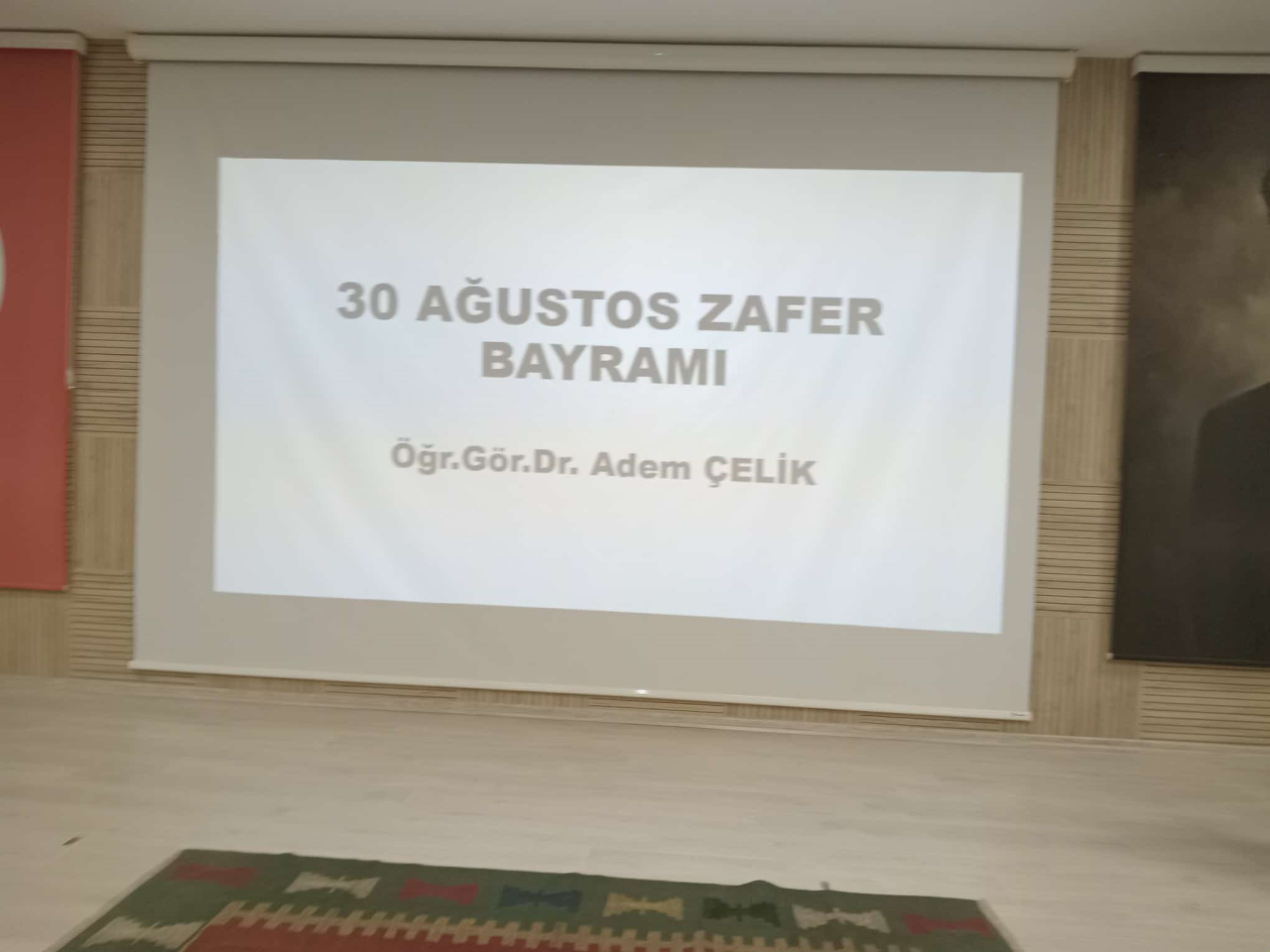 KONFERANS Öğr. Gör. Dr. Adem ÇELİK