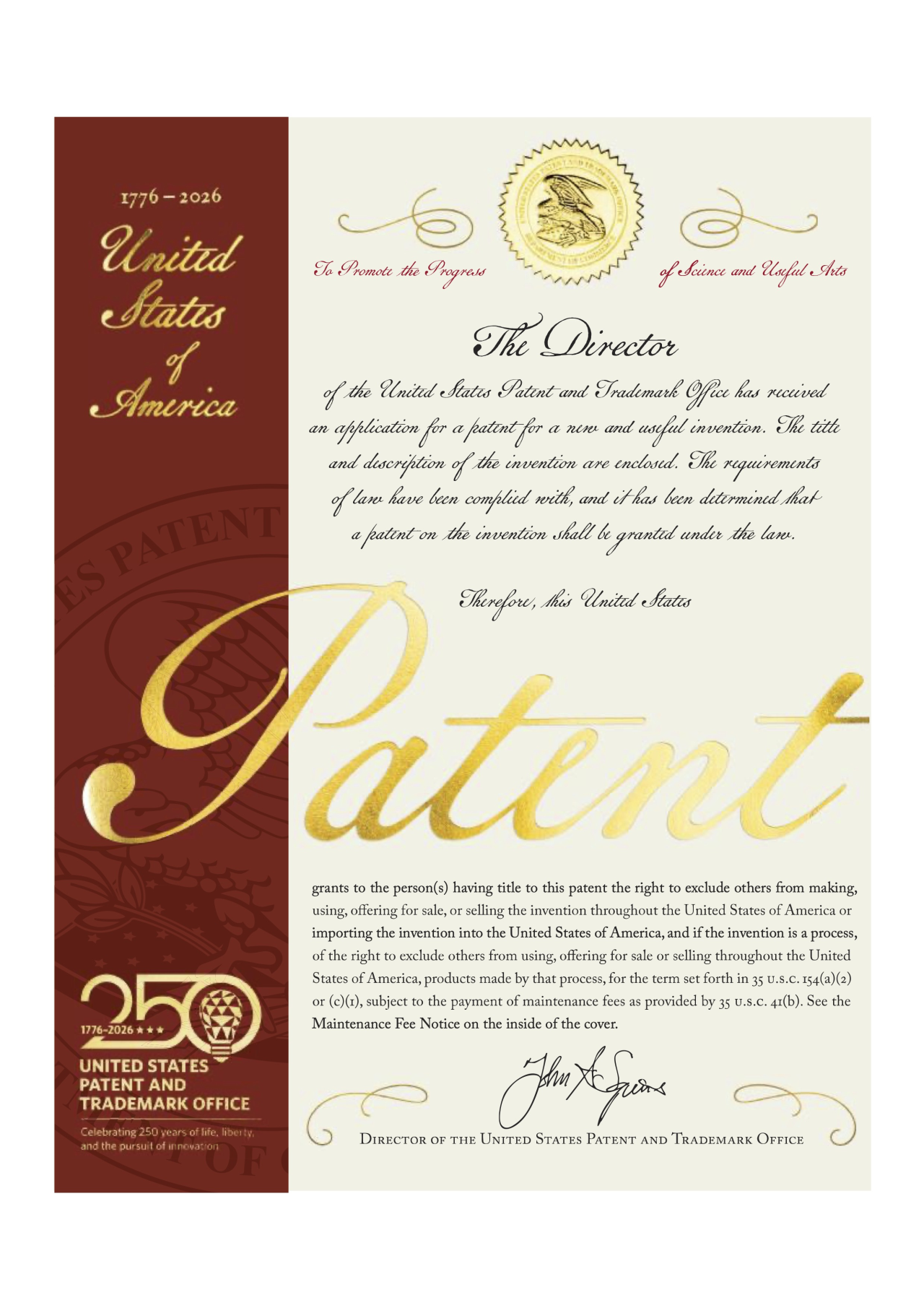 Öğretim Üyelerimizin ABD Patent Başarısı