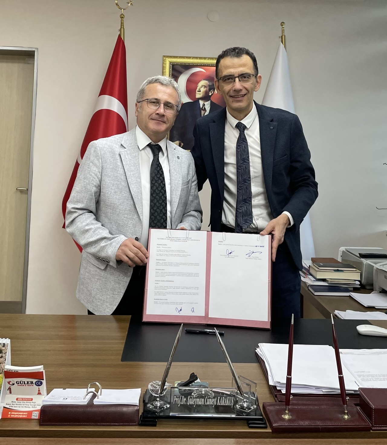 İşbirliği protokolü:  Tıp Fakültesi - Sağlık Bilimleri Fakültesi