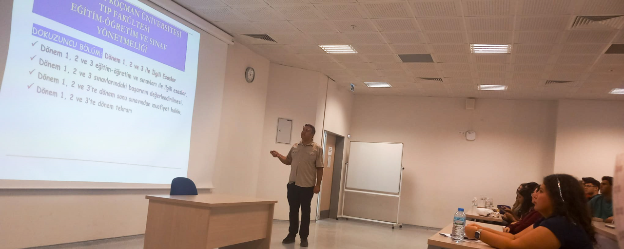  Tıp Fakültesi Dönem 1 Oryantasyon Programı Yapıldı