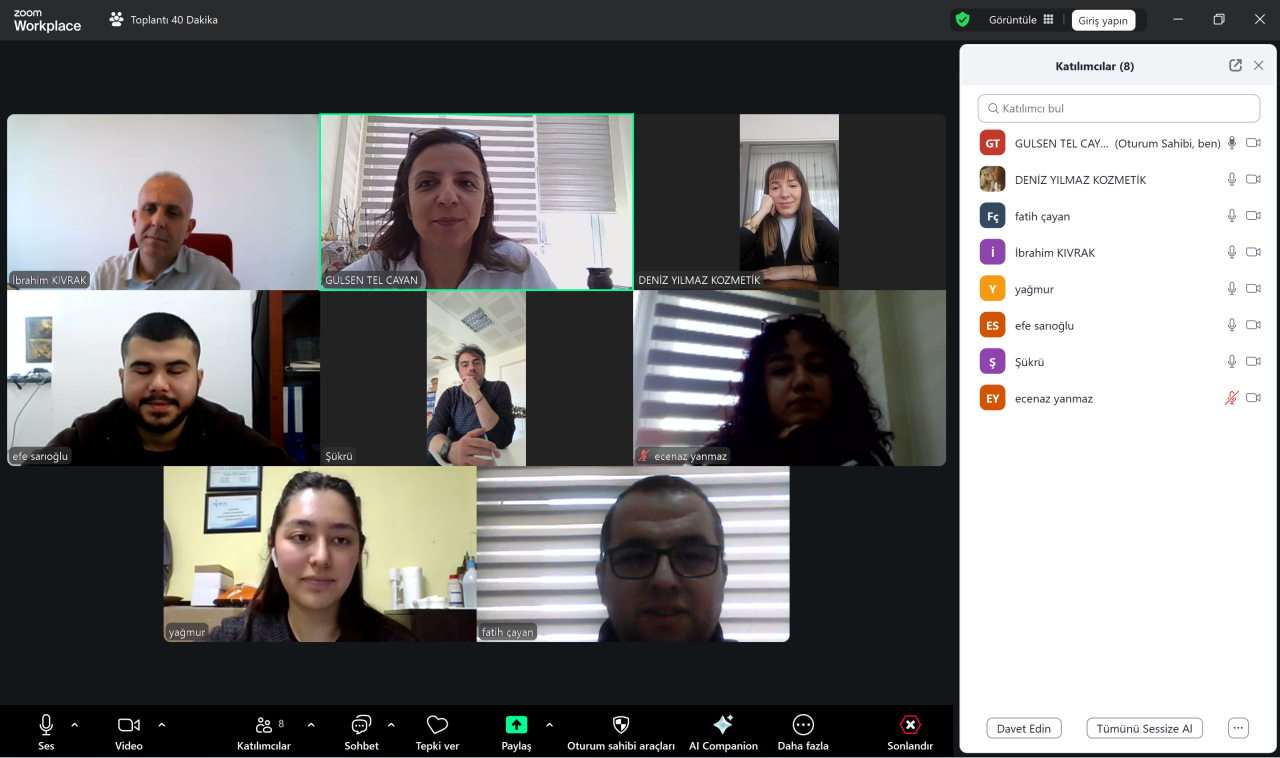 Bölüm Danışma Kurulu toplantısı gerçekleştirildi