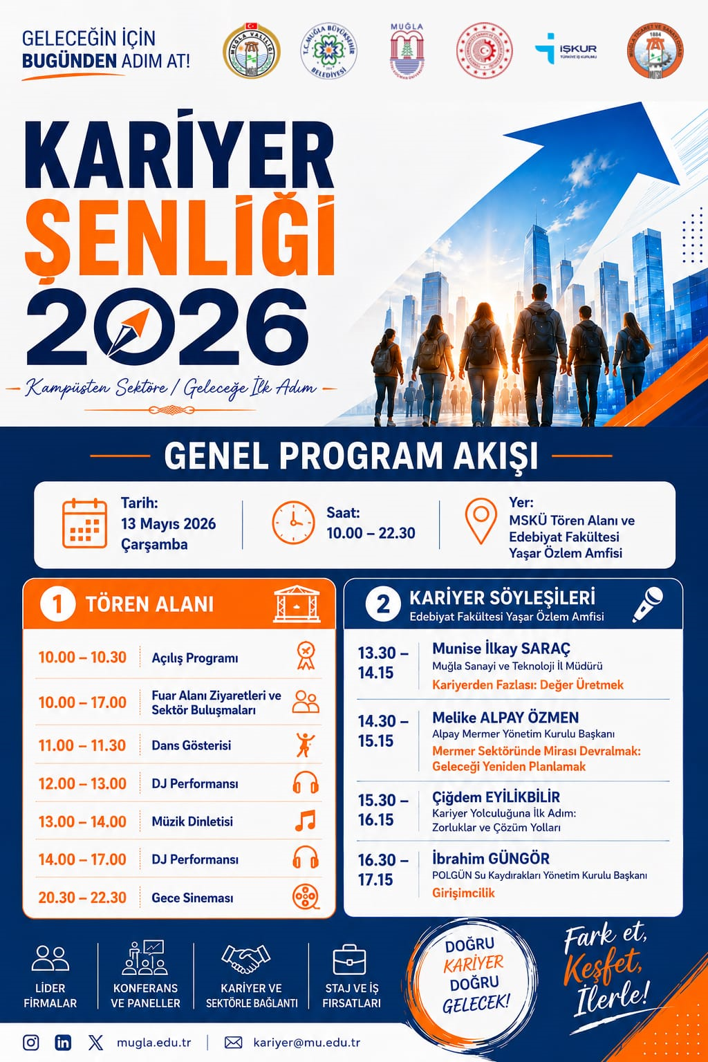 Kozmetik Teknolojisi Programı Öğrencileri Kariyer Şenliği Etkinliğine Katıldı