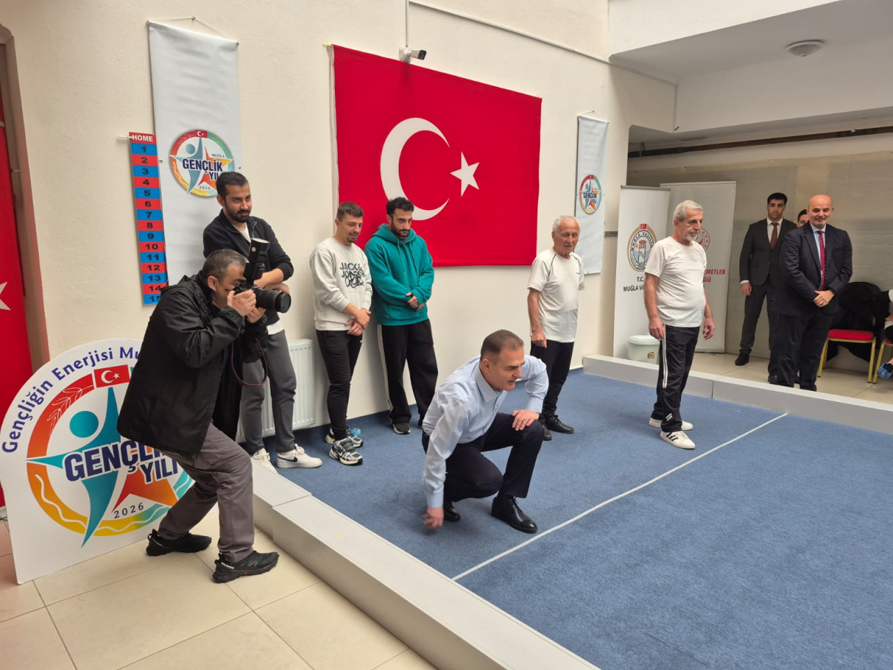 Tecrübe ile Gençlik Aynı Sahada Bocce Karşılaşması
