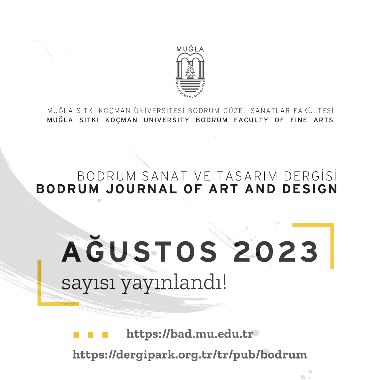 Bodrum Journal of Art and Design 4. sayısı Yayımlandı