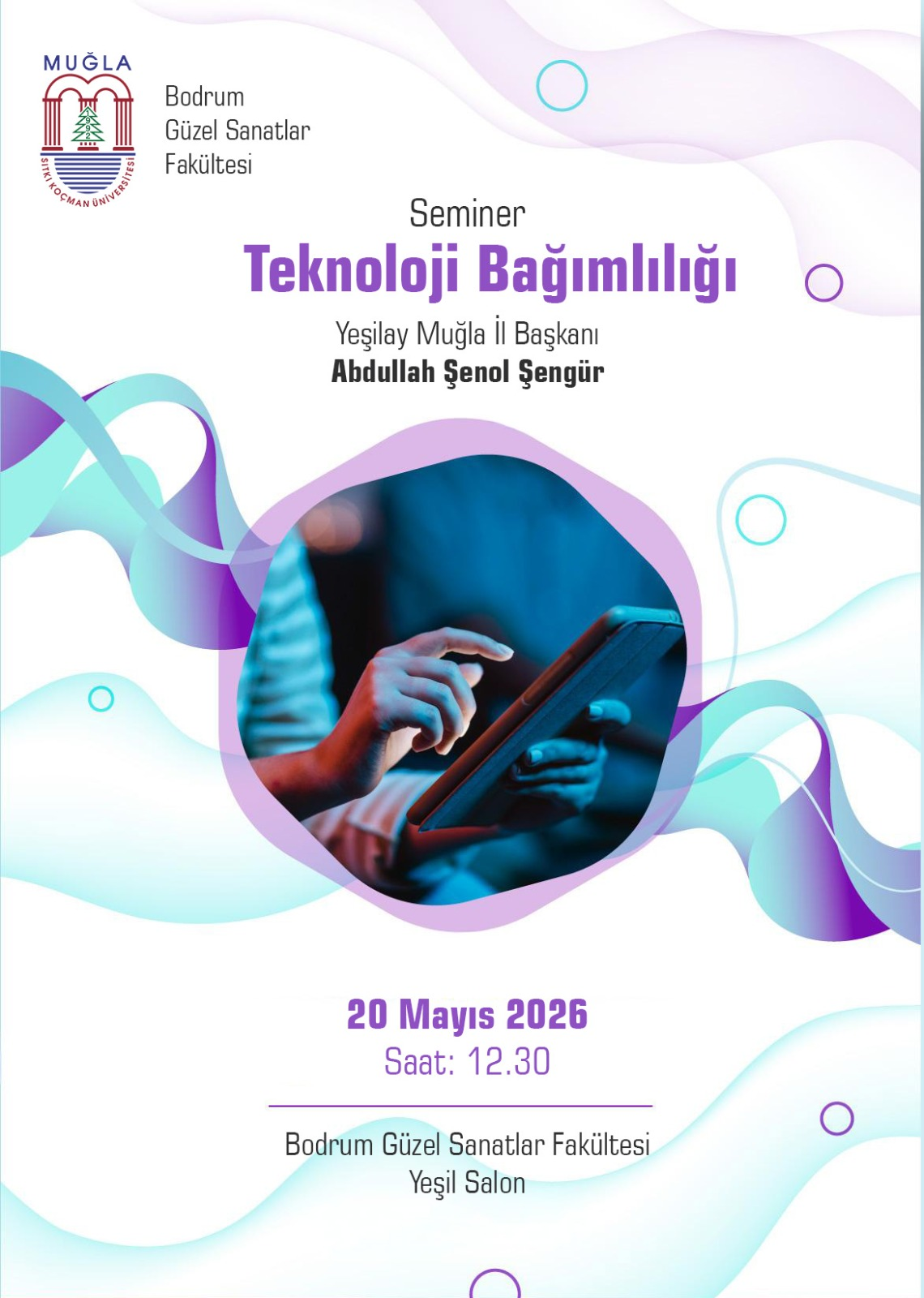 Yeşilay Muğla İl Başkanı Sayın Abdullah Şenol Şengür’ün Katılımıyla Teknoloji Bağımlılığı Semineri Gerçekleştirildi