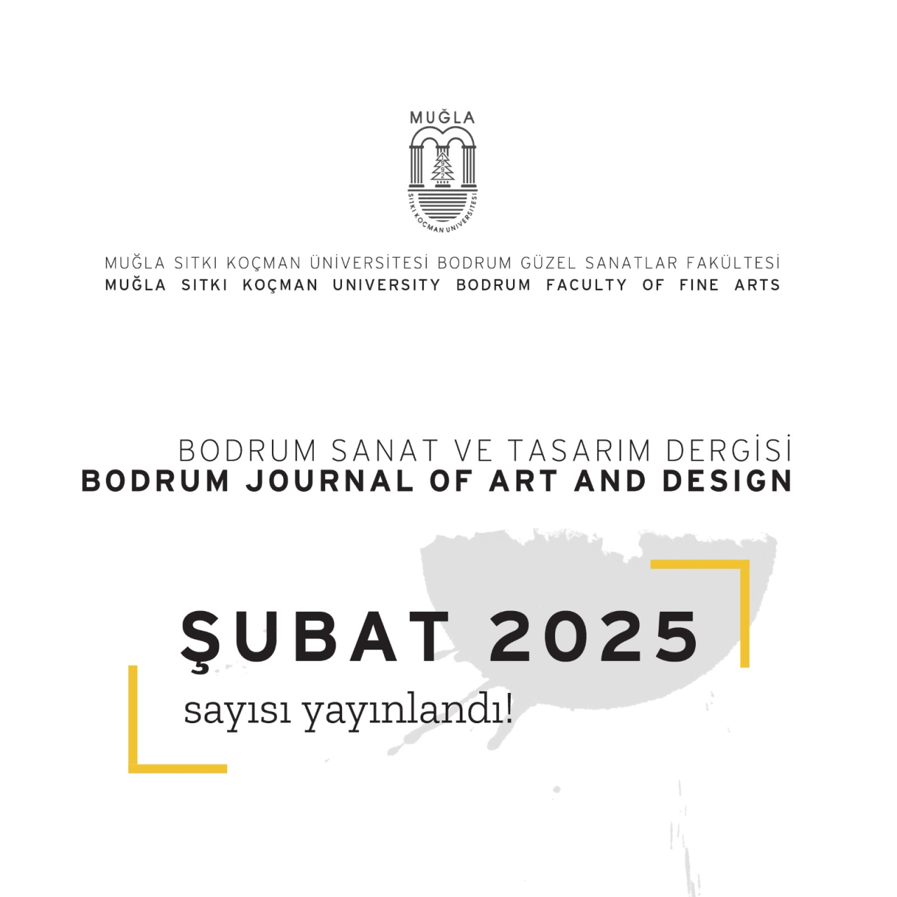 Bodrum Journal of Art and Design 7. Sayısı Yayımlandı