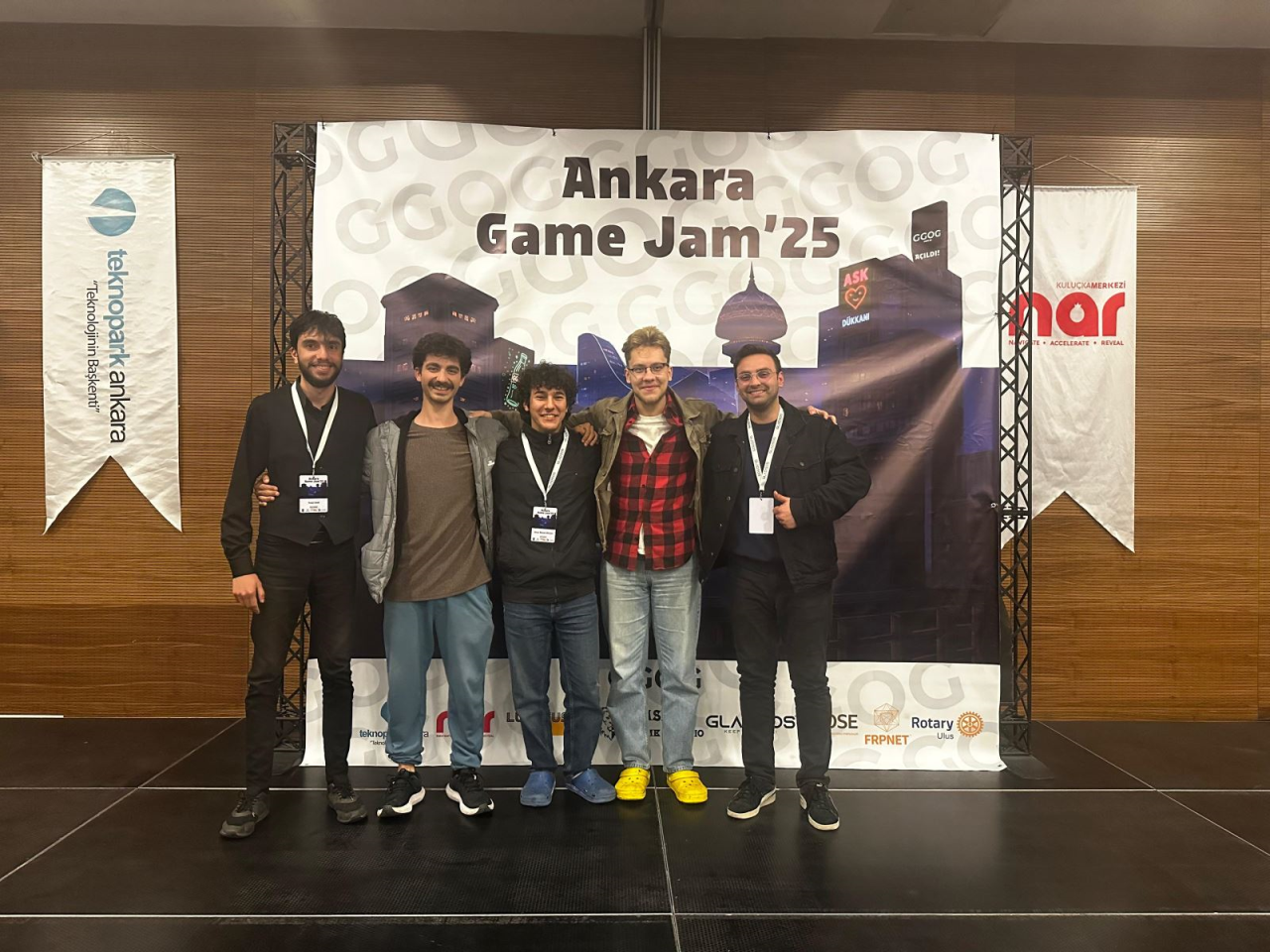 Öğrencilerimiz Ankara Game Jam