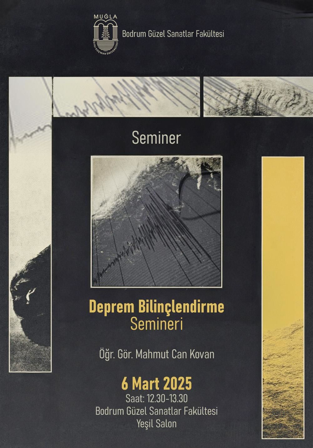 Deprem Bilinçlendirme Semineri