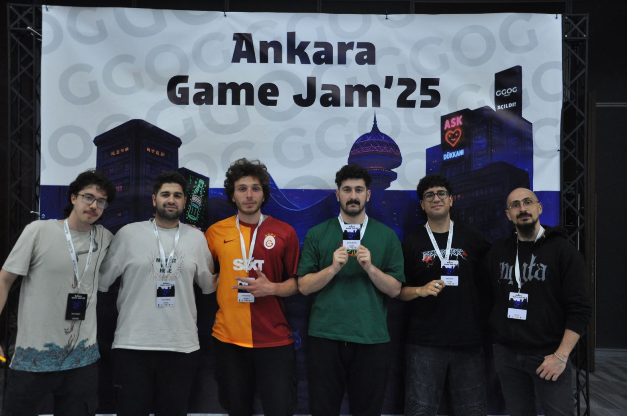 Öğrencilerimiz Ankara Game Jam