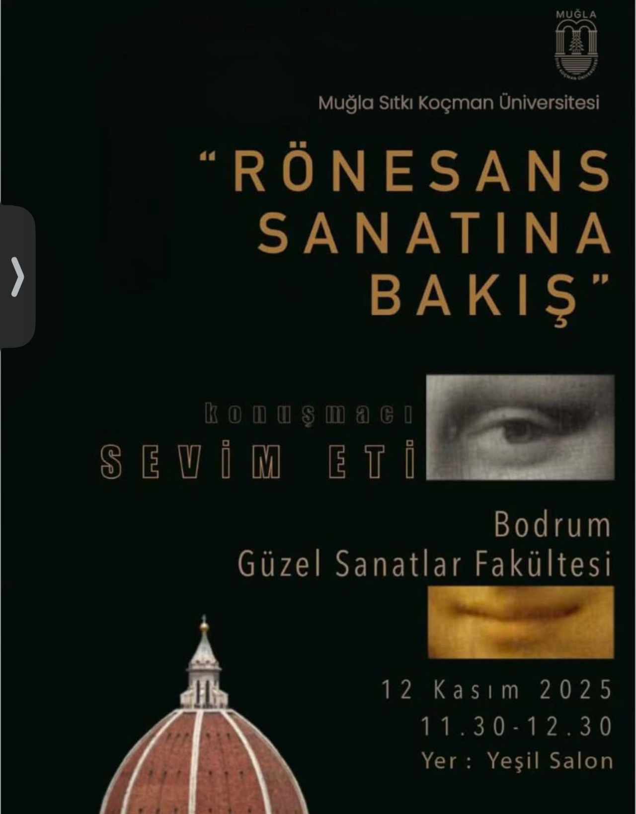 Konferans: "Rönesans Sanatına Bakış" Sevim ETİ