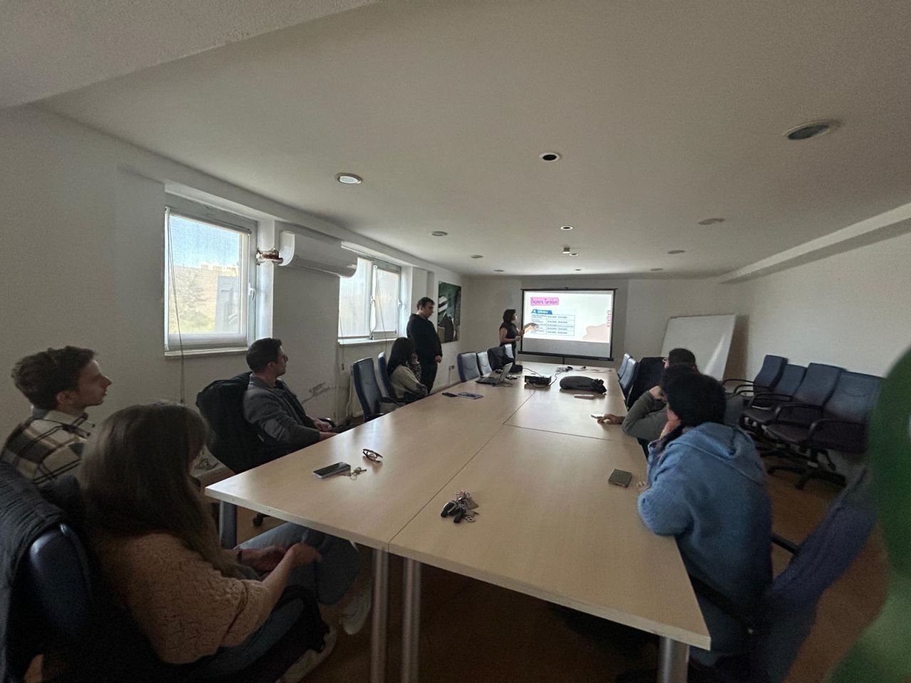 Öğrencilerimizin ÜNİDES Çağrısı Bilgilendirme toplantısı