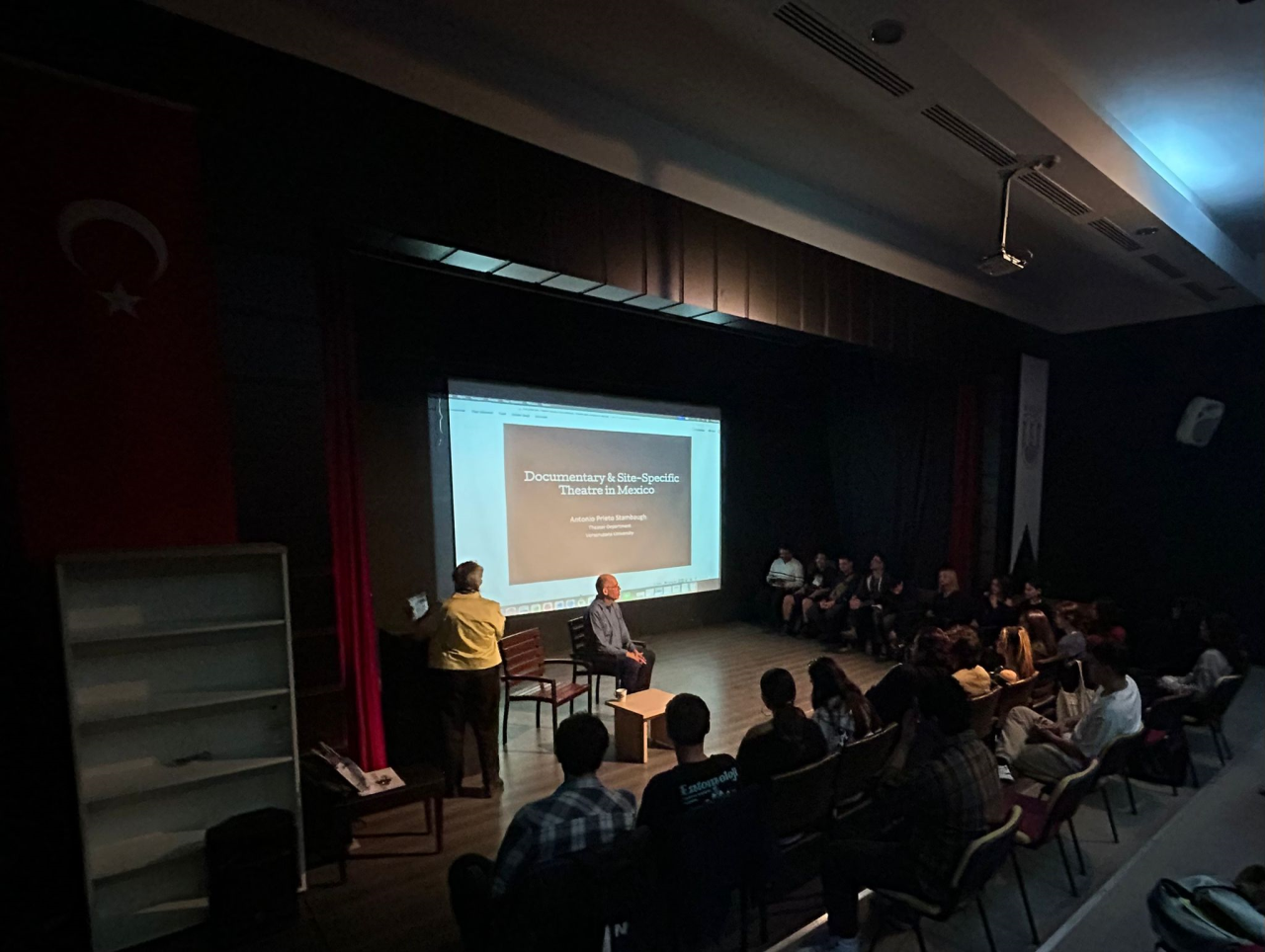 Prof. Antonio Prieto Stambaugh Fakültemizde seminer ve çalıştay gerçekleştirdi.