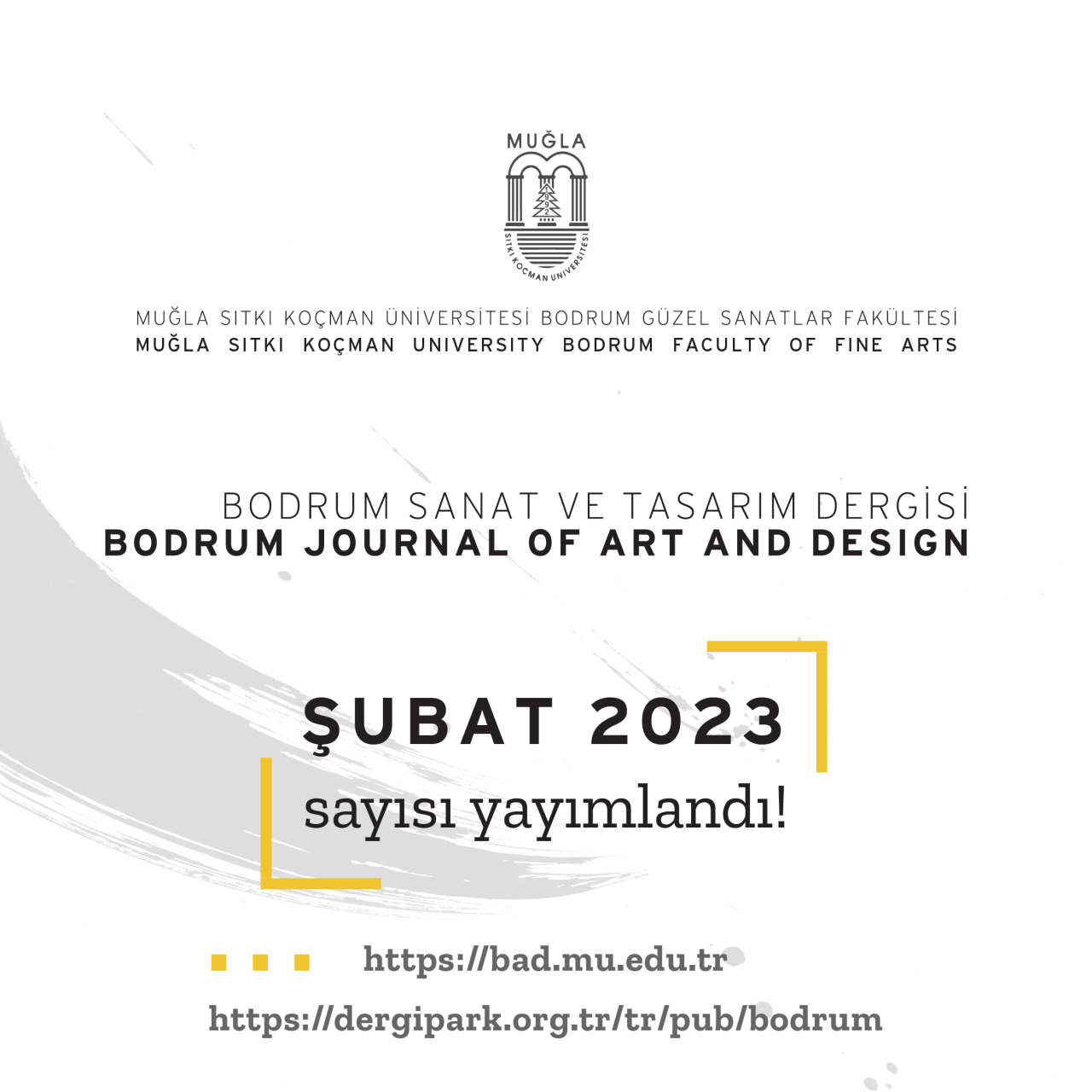 Bodrum Journal of Art and Design 3. sayısı Yayımlandı