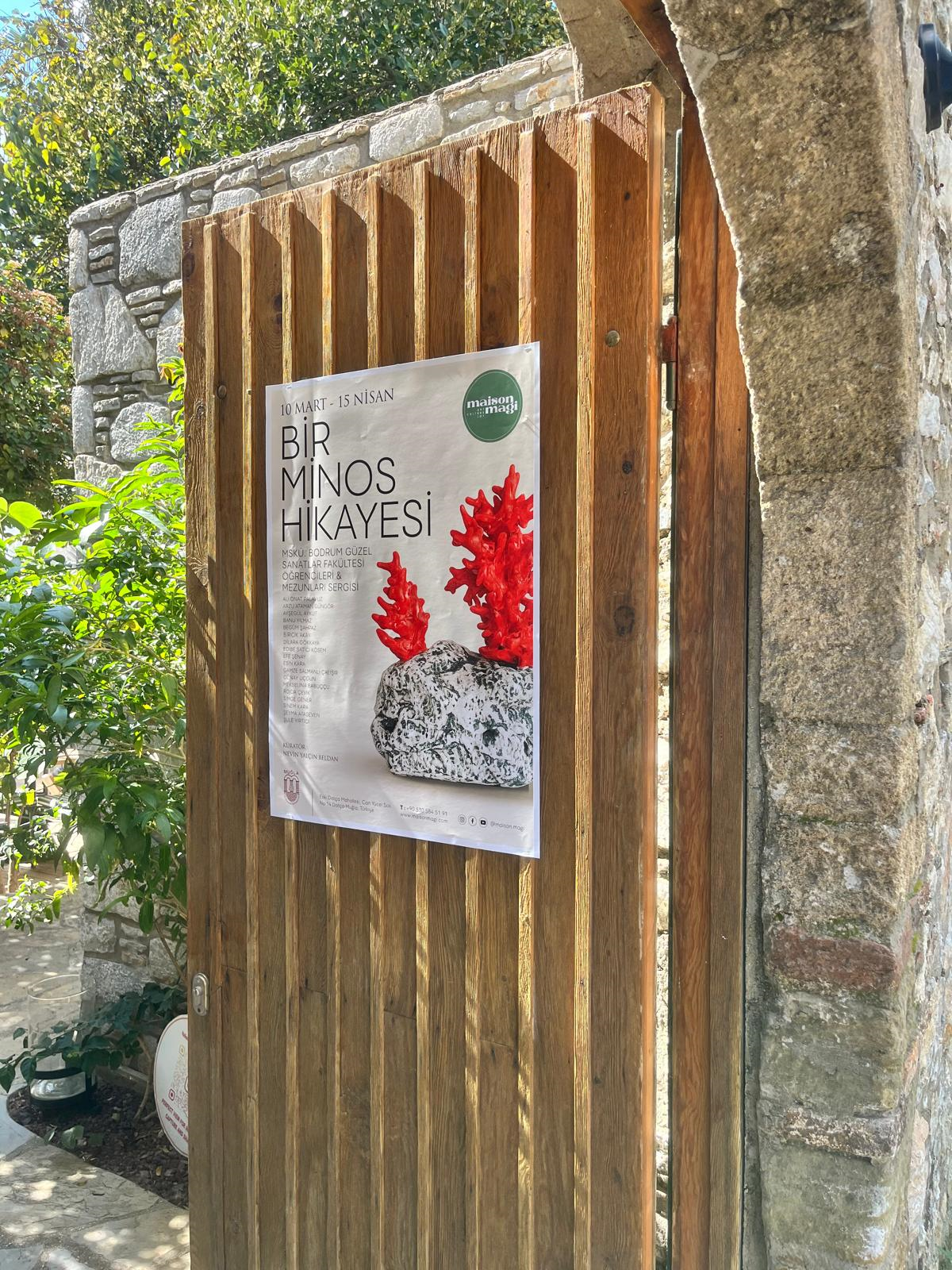 "Bir Minos Hikayesi" Seramik Sergisi Datça