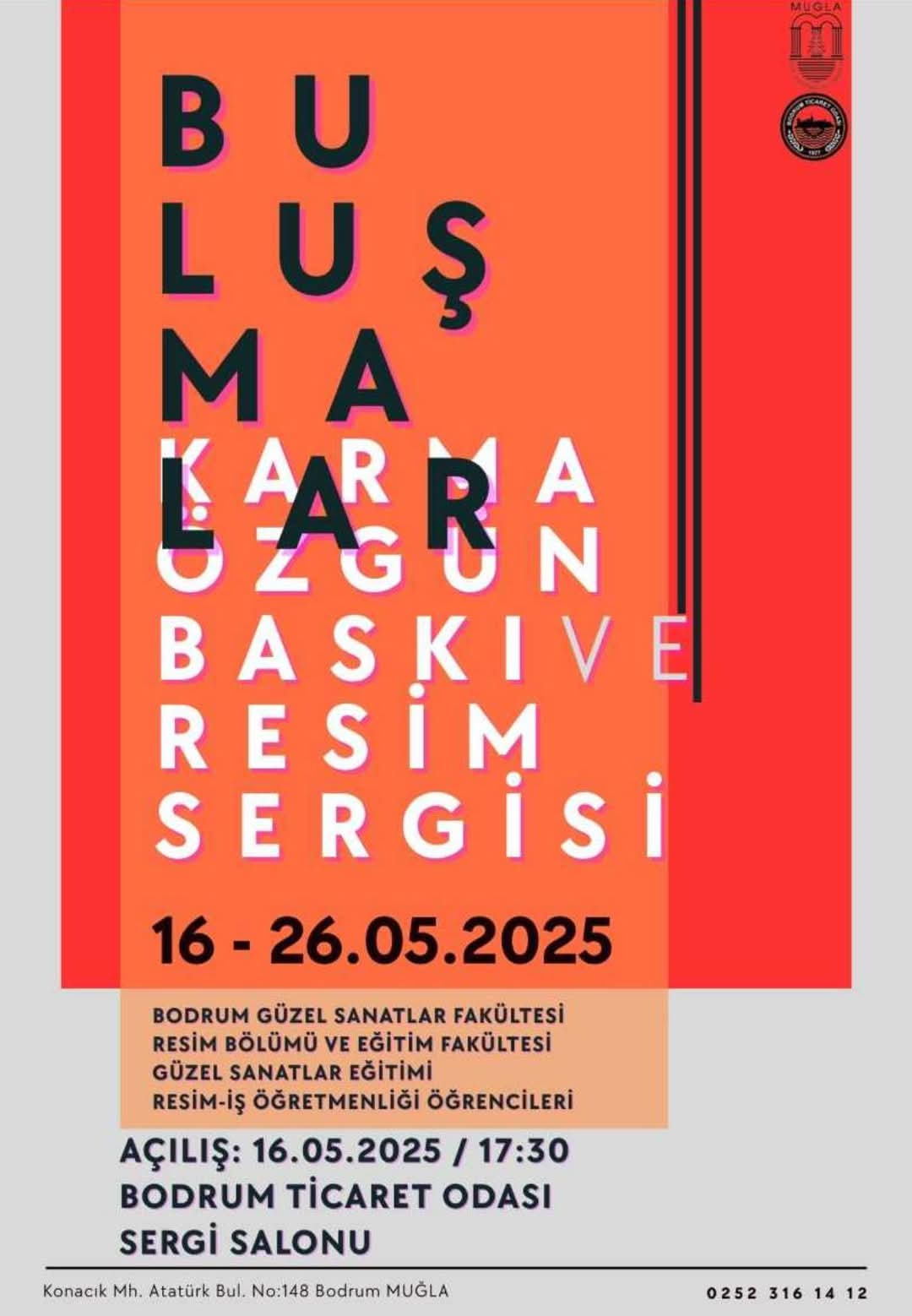"Buluşmalar" Karma Özgün Baskı ve Resim Sergisi Açıldı