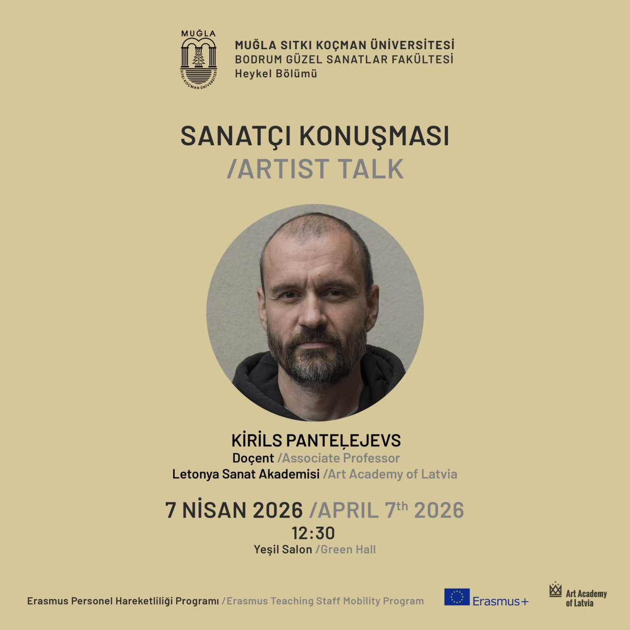 Sanatçı Konuşması: Kirils Pantelejevs