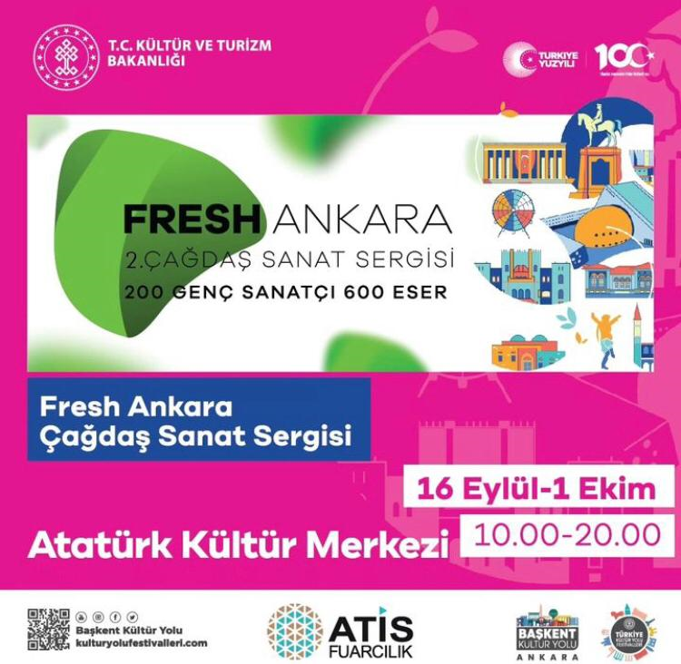 Öğrencilerimiz Fresh Ankara 2. Çağdaş Sanat Sergisinde Yer Aldı
