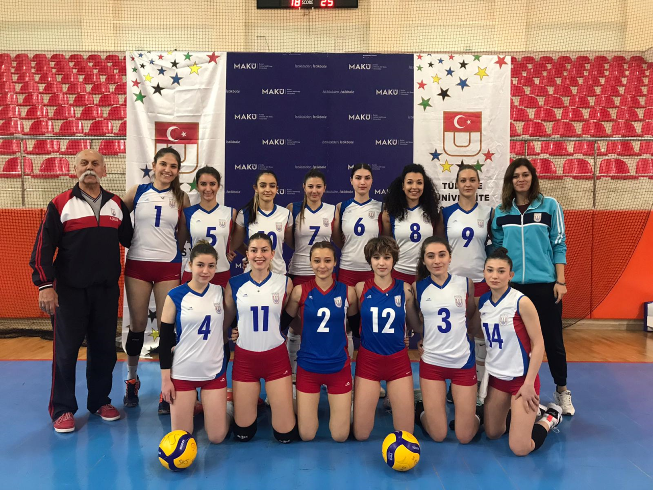 MSKÜ Voleybol Takımımız 1. Lig’den Bronz Madalya İle Döndü