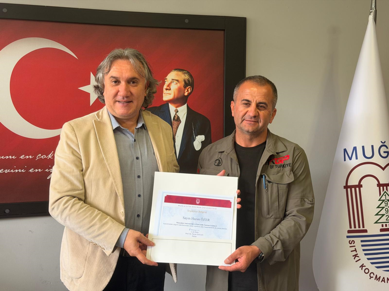 Fakültemizde Motosiklet Antrenörlük ve Hakemlik Semineri Gerçekleştirildi