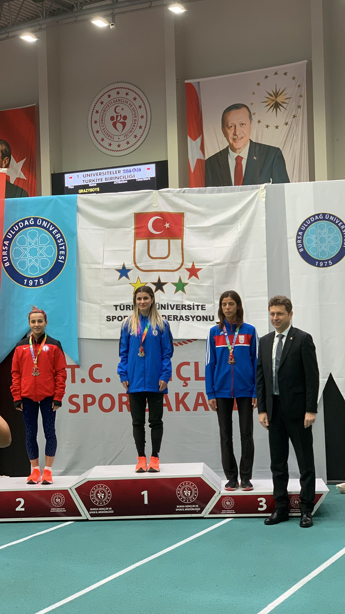 Üniversitemizin Atletizm Başarısı