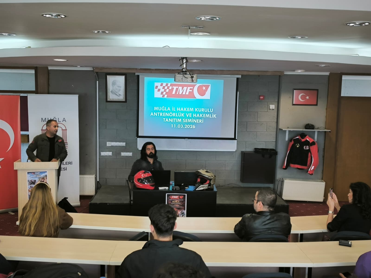 Fakültemizde Motosiklet Antrenörlük ve Hakemlik Semineri Gerçekleştirildi