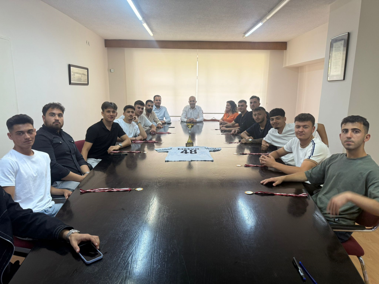 Müdürümüzden Şampiyon Takıma Özel Tebrik