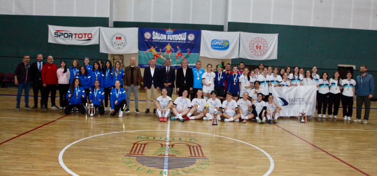 MSKÜ Kadın Futsal Takımımız Eleme Grup Müsabakalarını Şampiyonlukla Tamamladı ve Türkiye Şampiyonası Final Müsabakalarına Katılmaya Hak Kazandı