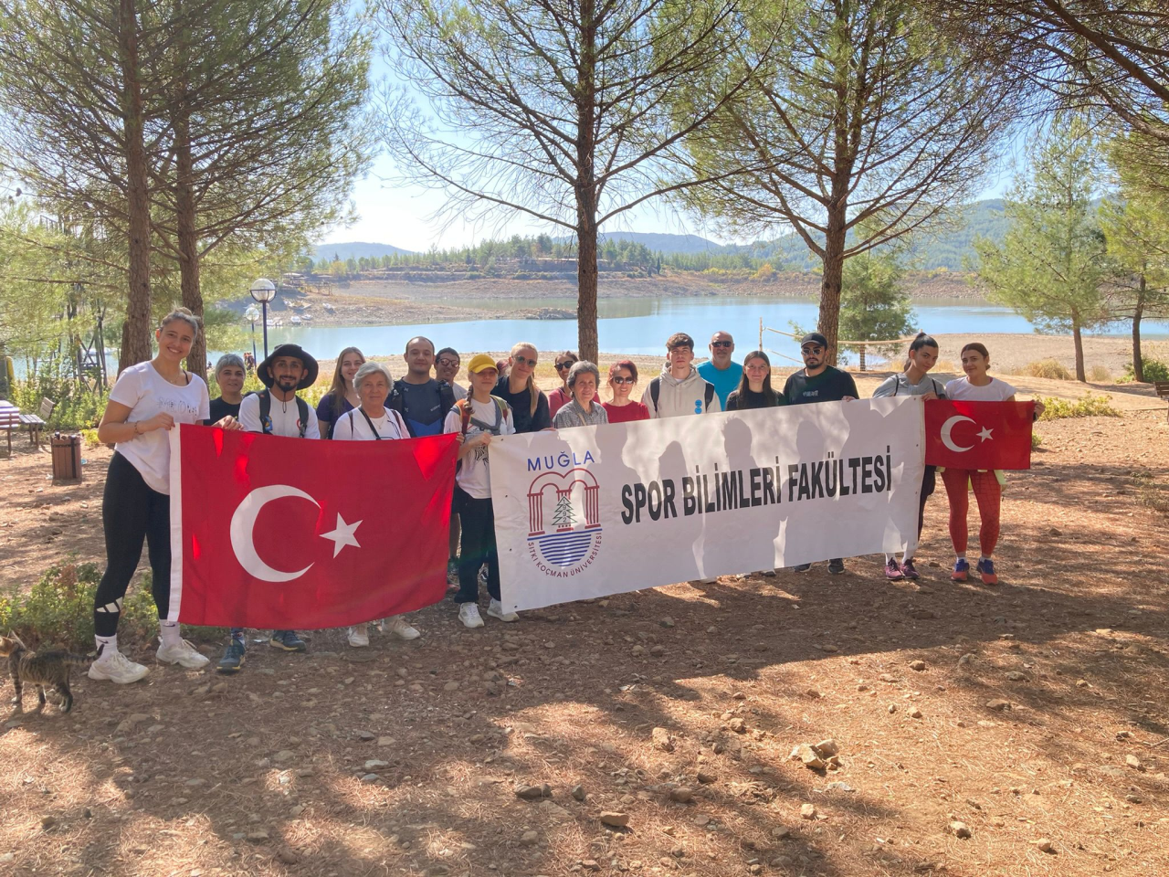 Cumhuriyet Bayramı Ula Göleti Doğa Yürüyüşü Etkinliği Düzenlendi