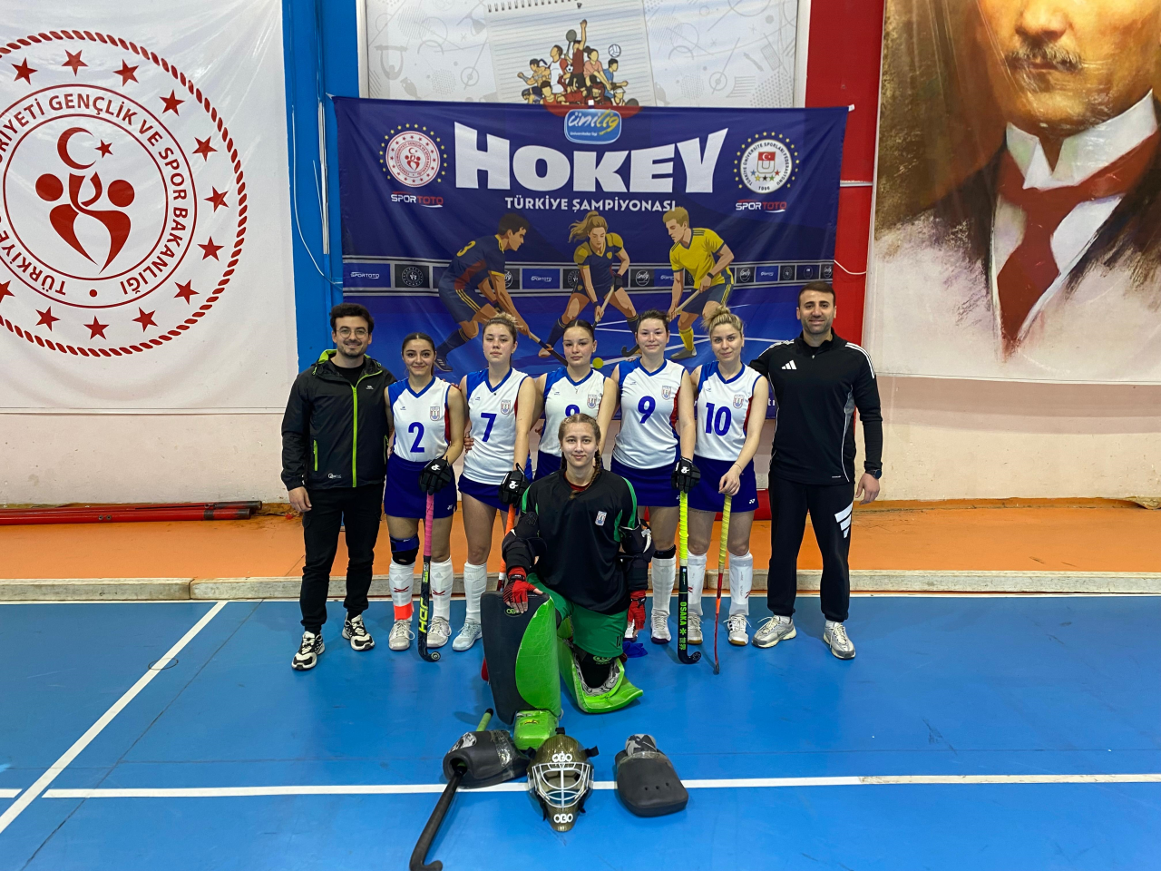 MSKÜ Hokey Takımlarından Ünilig Türkiye Şampiyonası’nda Çifte Başarı