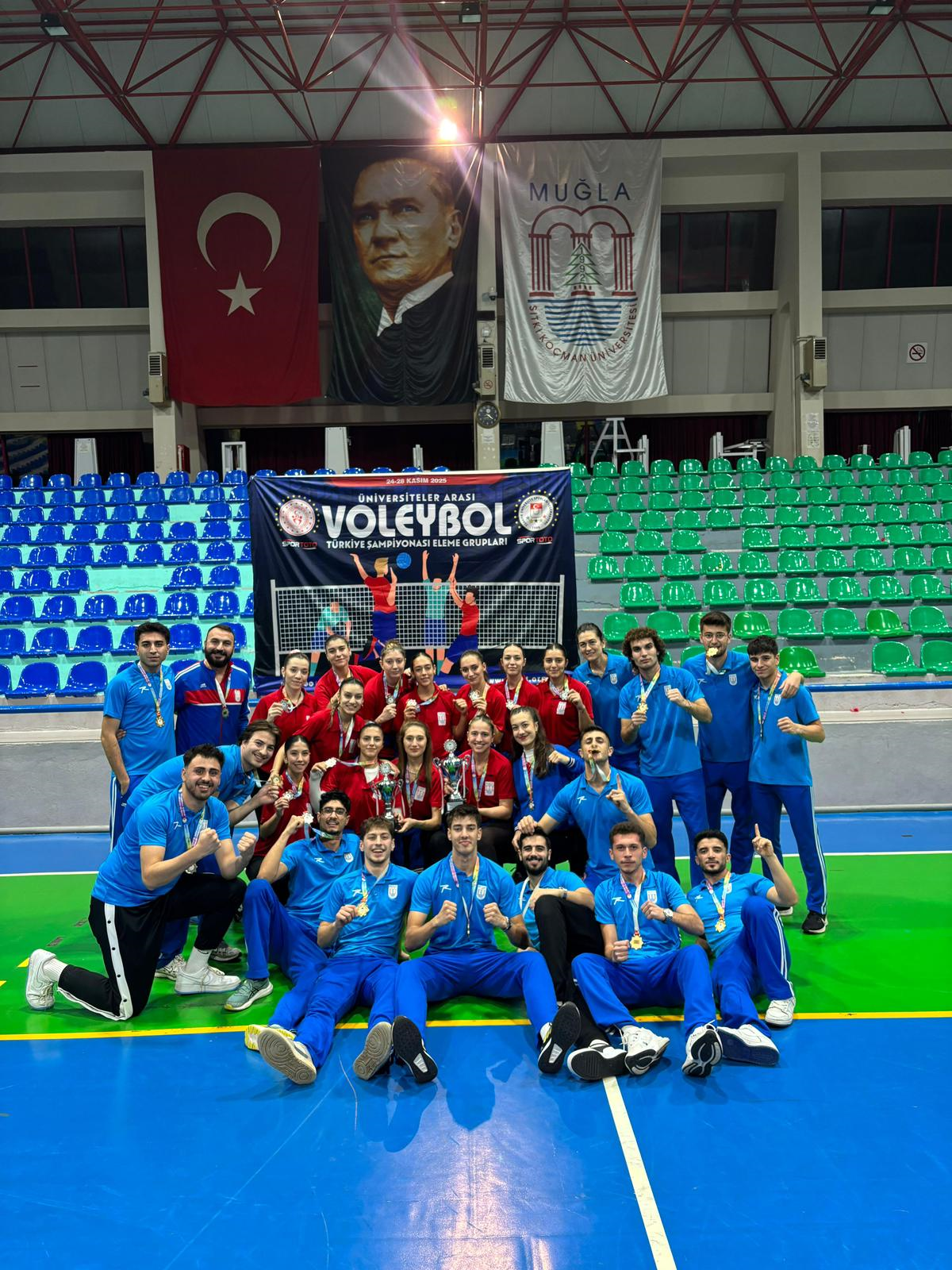 Mskü Voleybol Takımlarımız Türkiye Şampiyonası Eleme Müsabakalarını Başarıyla Tamamladı