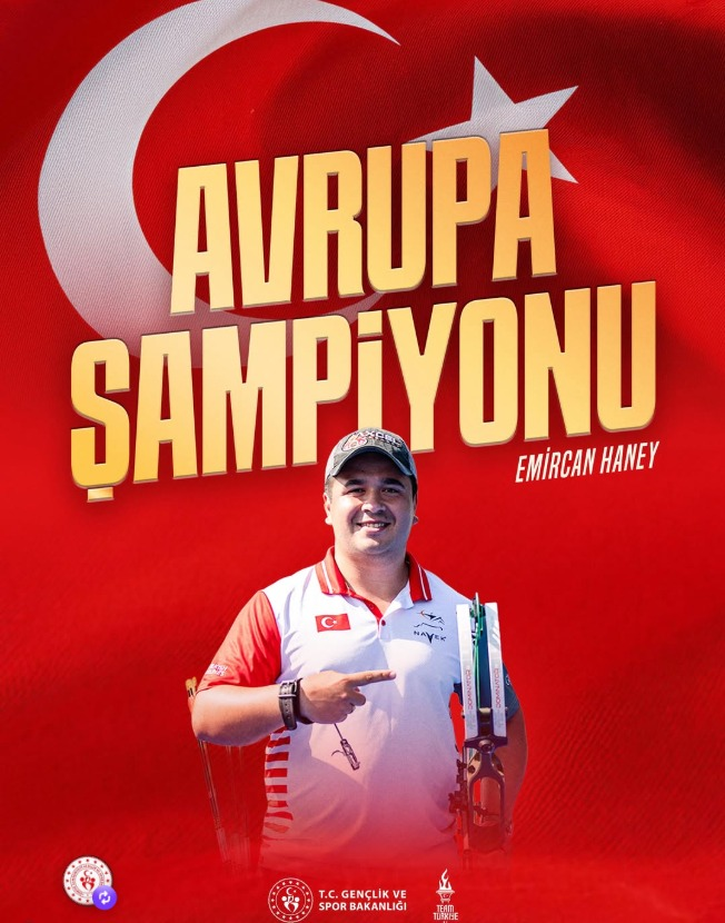 Milli Okçularımız Hazal Burun ve Emircan Haney Avrupa Şampiyonu Oldu
