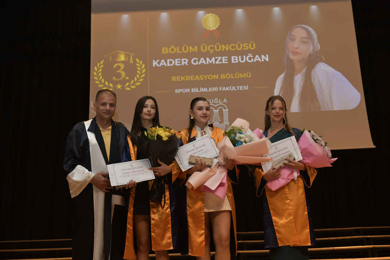 Spor Bilimleri Fakültesi’nde Mezuniyet Coşkusu