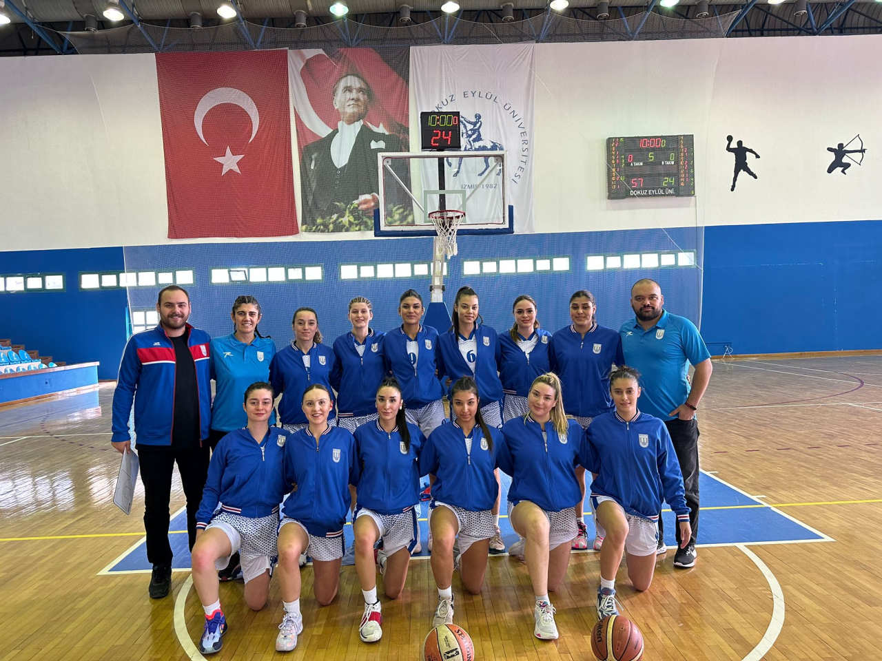 MSKÜ Kadın Basketbol Takımı Şampiyonluk İle Süper Lig Kapısını Aralıyor!