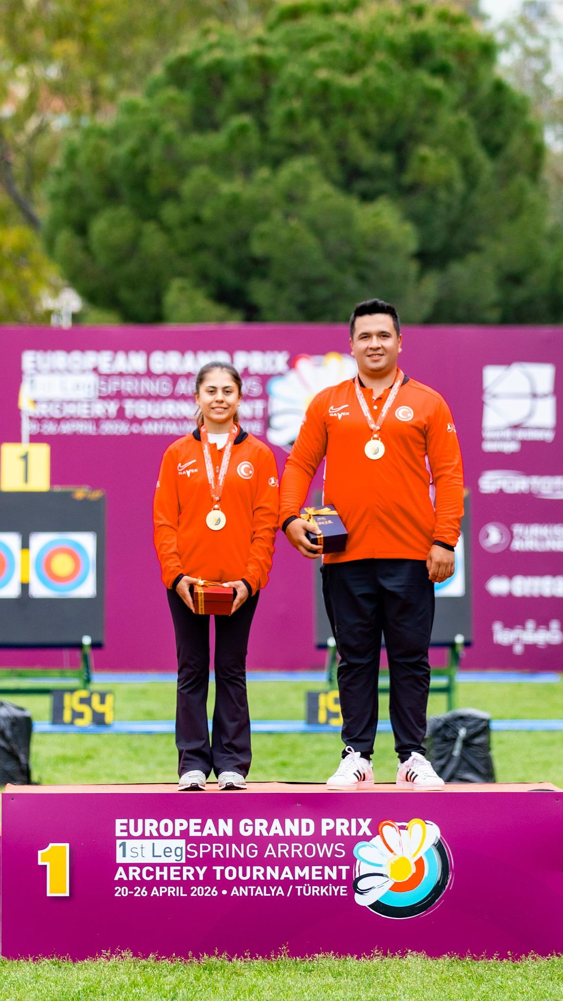 Milli Okçularımızdan Avrupa Grand Prix’te Madalya Şöleni