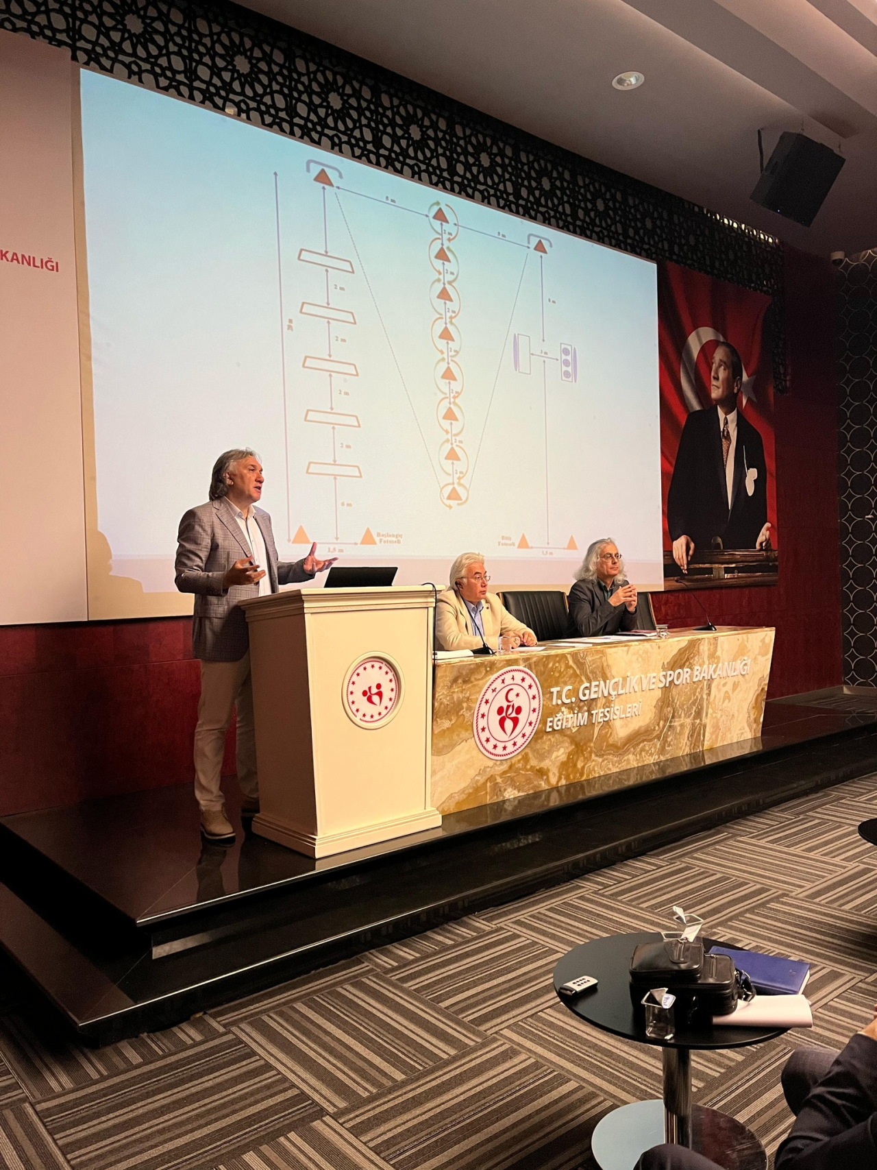 Prof. Dr. Özcan Saygın’dan Dekanlar Kurulu’na Fiziki Yeterlilik Testi Sunumu