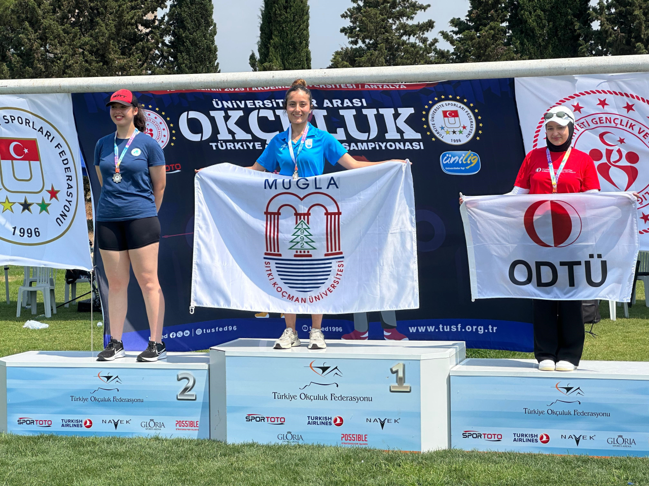 MSKÜ Kadın Okçuluk Takımı Türkiye İkincisi