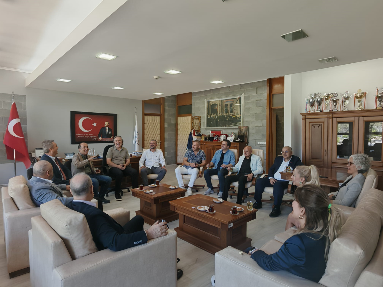 TMOK Fair Play Komisyonu Önemli Buluşma Öncesi Fakültemizi Ziyaret Etti!