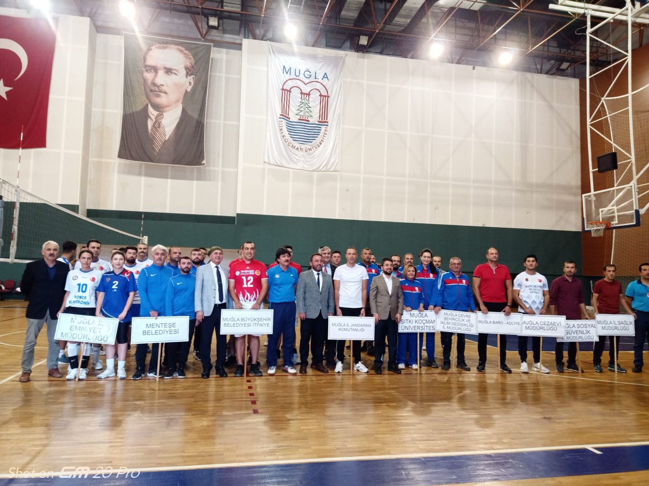Kurumlararası 29 Ekim Cumhuriyet Kupası Voleybol Turnuvası Gerçekleştirildi 