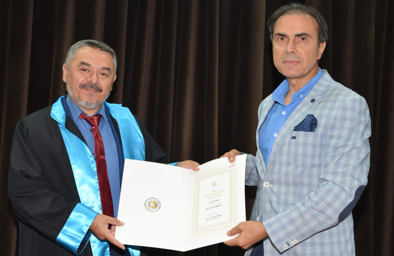 Yöresel Ürünlere Akademik Bakış: Dr. Yiğit’e “Tez Yayın Ödülü”