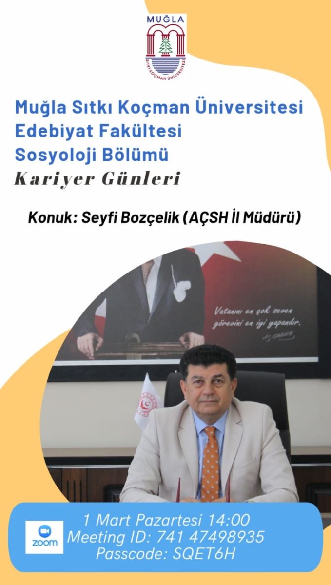 sosyoloji bolumu mugla sitki kocman universitesi