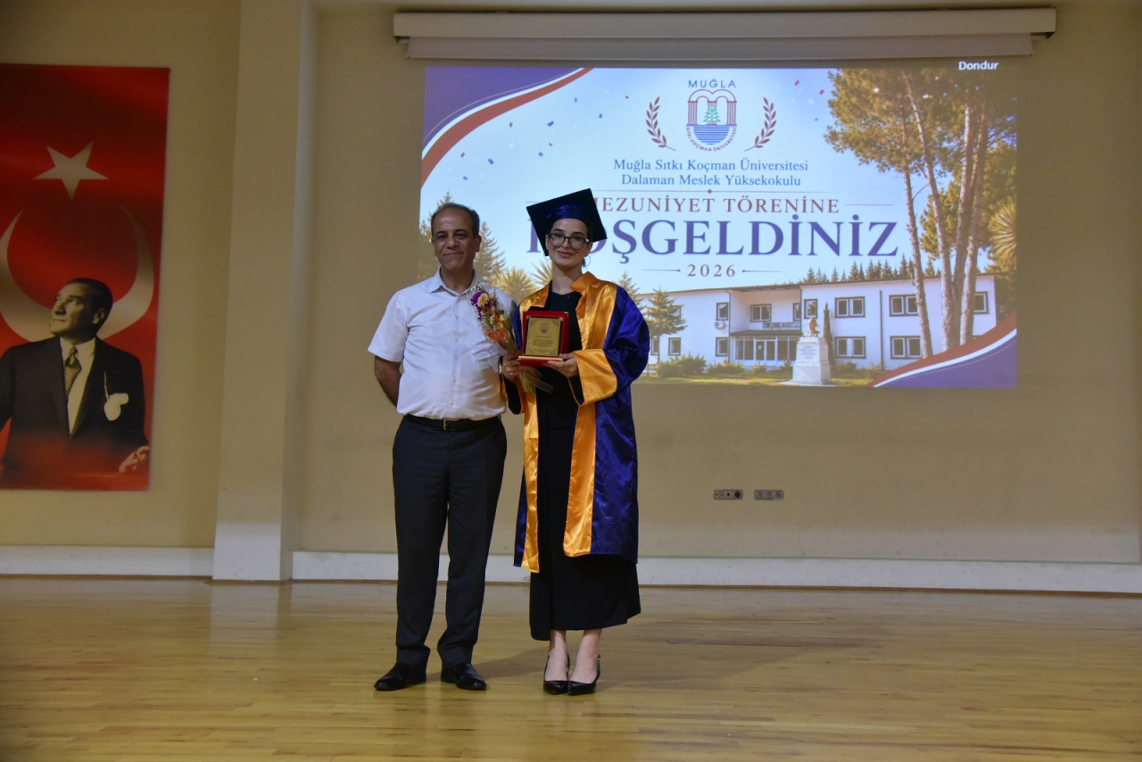 Dalaman Meslek Yüksekokulu 2025-2026 Akademik Yılı Mezunlarını Coşkuyla Uğurladı.