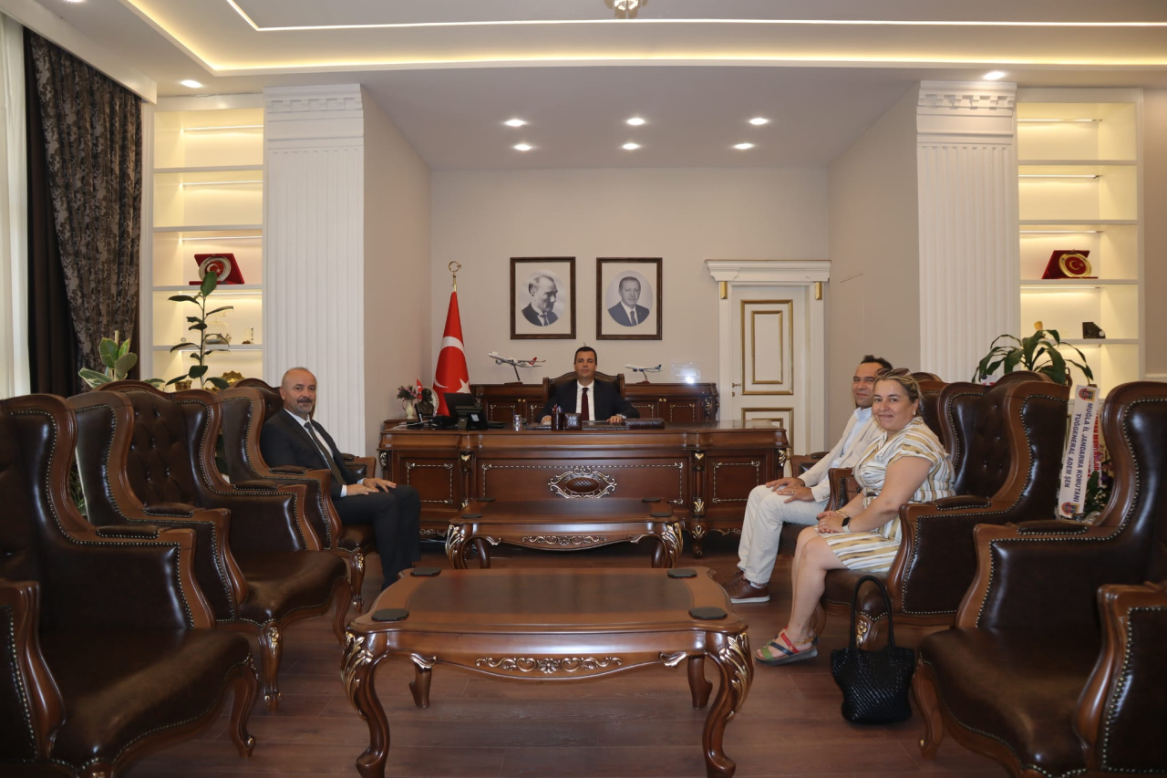 Kaymakamımız Sayın Ferhat VARDAR’a Hayırlı Olsun Ziyareti