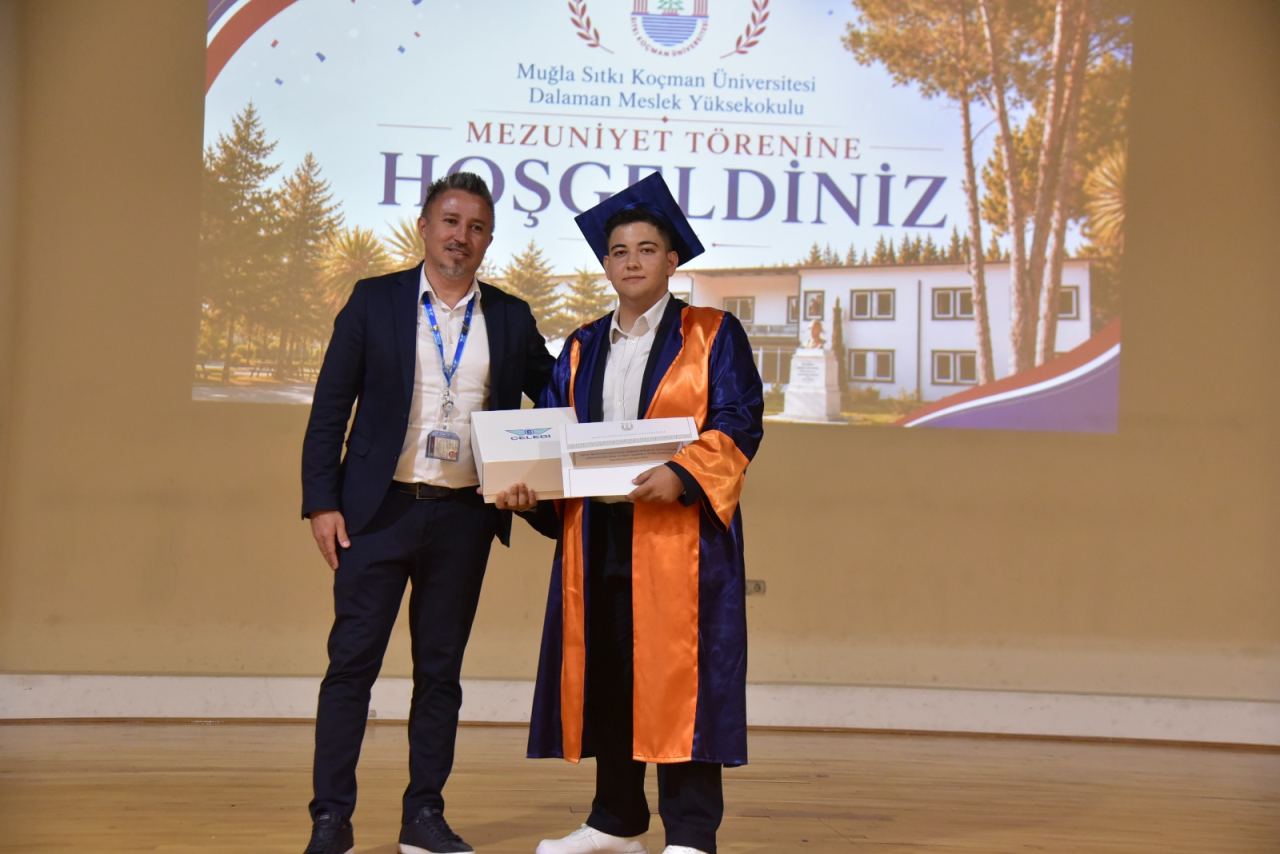 Dalaman Meslek Yüksekokulu 2025-2026 Akademik Yılı Mezunlarını Coşkuyla Uğurladı.
